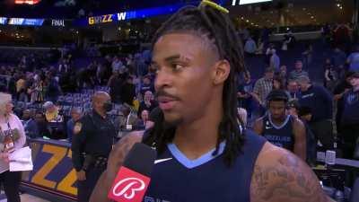 [Highlight] Ja on his dunk on Poeltl: 