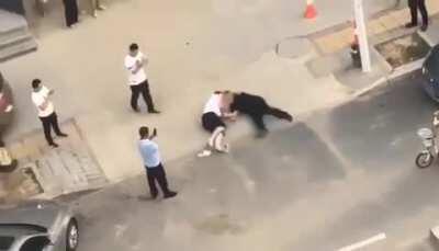 具中國特色的街頭打架