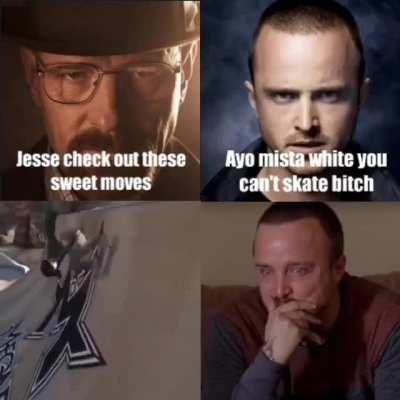 you can't skate bitch