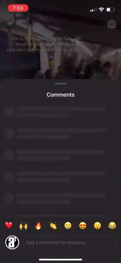 The comment she made like Jesus!!