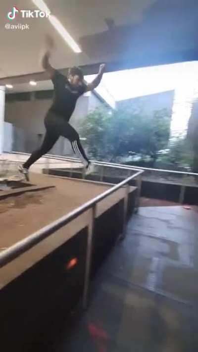 HMFT after jumping on a fenec