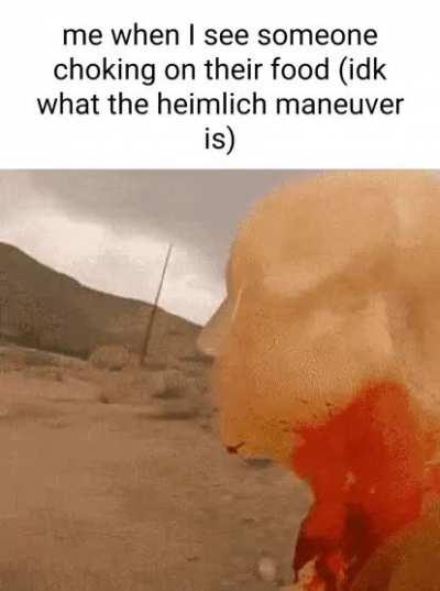 I tried to save him!