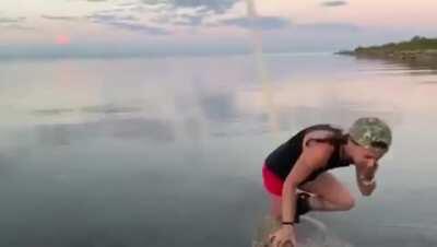 HMC while I hold this long pole