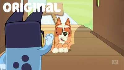 Someone must have already beaten me to it but here's a before and after of the Flat Pack redub