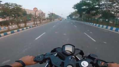 Into the barricade - Longer version.