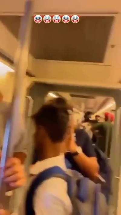 Bunch of idiots tryna delay the metro