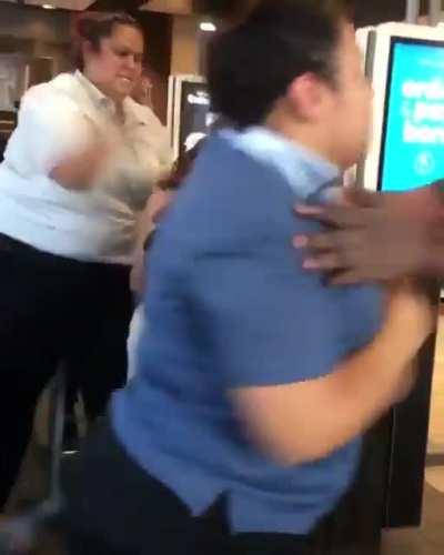 Maccas fight