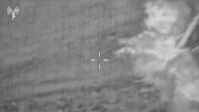 IDF releases footage showing Iranian ballistic missile launchers being struck in Israeli airstrikes.