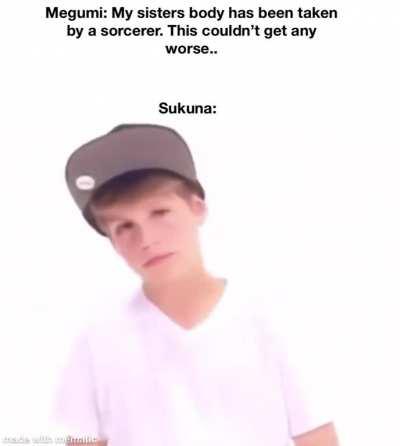 Megumi can’t catch a break