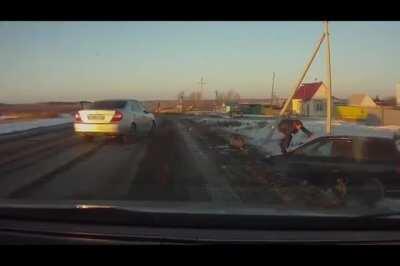 I have a feeling that vodka was involved here.