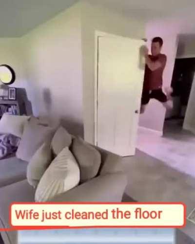 i don't want to get dirty my home so I learnt this skills