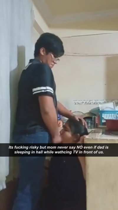 It's risky with mom when dad's around, but that's where all the fun begins