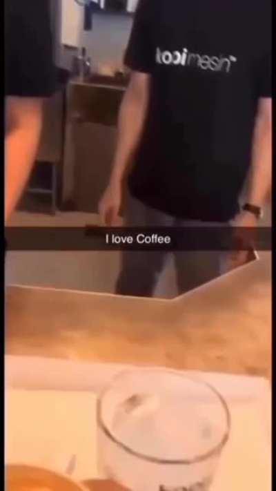 Wordington loves coffee