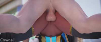 Anal Symmetra [Overwatch] (cawneil