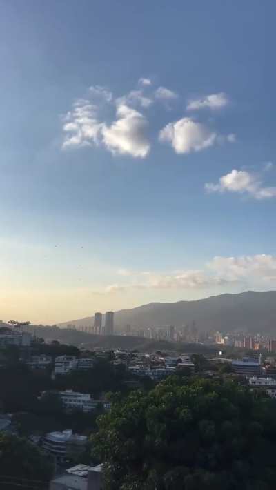 atardecer desde el Club Táchira