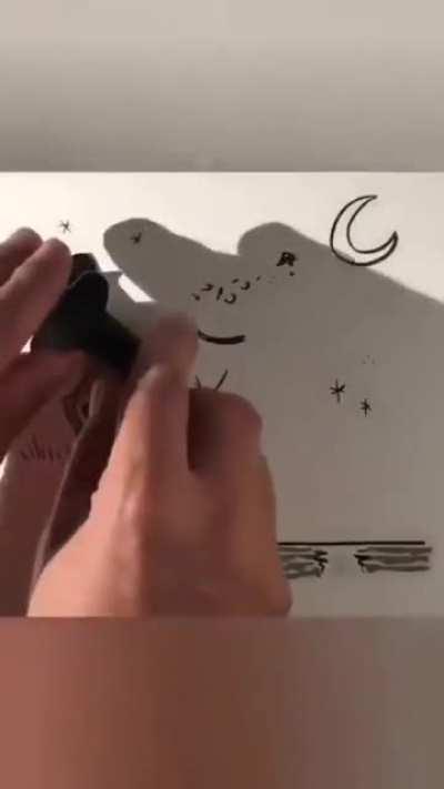 Gölge ile resim...Çok iyi değilmi amk ?