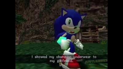 Among this, among that... I'm outta here! (voiced over by me)