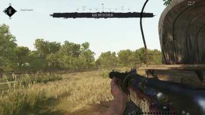 Excuse the bad aim, was trying to practice with the Avto in training when I hit the butcher while trying to kill a grunt :D