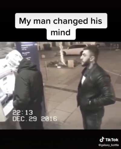 He was just giving a tutorial