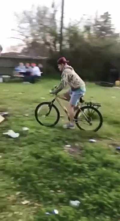 Bike stunt