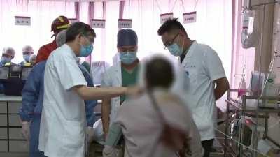 Chinese worker surviving impalement on steel bars