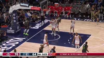 [Highlight] Anthony Edwards dunks all over Alperen Sengun.....again.