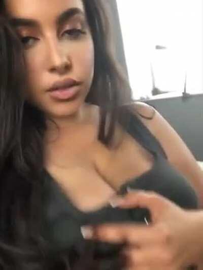 Don't mind me, just dropping my huge milk jugs for ya