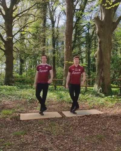 World Champion Irish Dancing brothers showcase their incredible skills