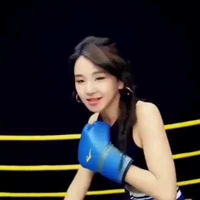 Dahyun vs Chaeyoung boxing match with Jeongyeon as special guest referee