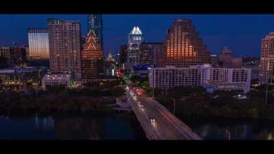 A beautiful city y’all have here :) these are some hyper-lapse’ taken on my drone. I was sure to adhere to the airspace rules. Enjoy :)