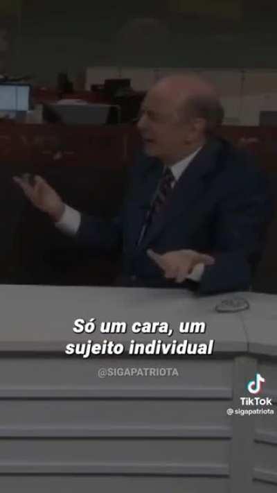 Ex-inimigos no teatrinho da política, mas falavam muitas verdades...