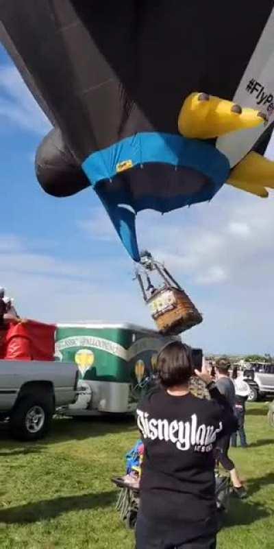 Balloon accident