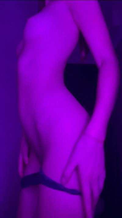 A little hot body to keep you warm during the cold and wet months