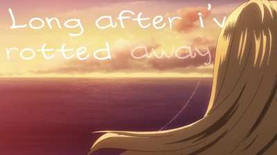 tell me...how do you intend to live?