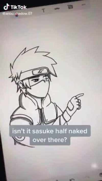Hmmm that’s pretty sus naruto
