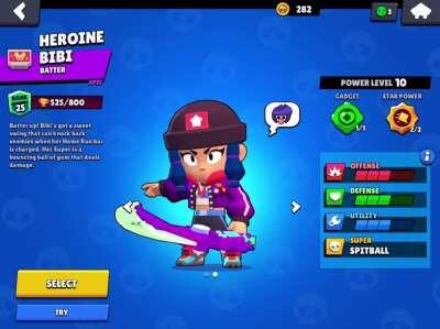 heroine bibi, but her sword is not coming bacc