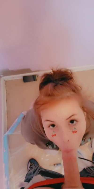 Helping Daddy paint the house he bought me!