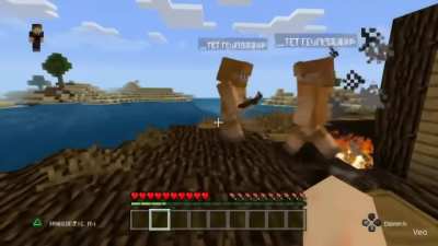 New google AI makes minecraft