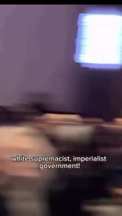 Representative Hakeem Jeffries is confronted multiple times for his genocidal policies