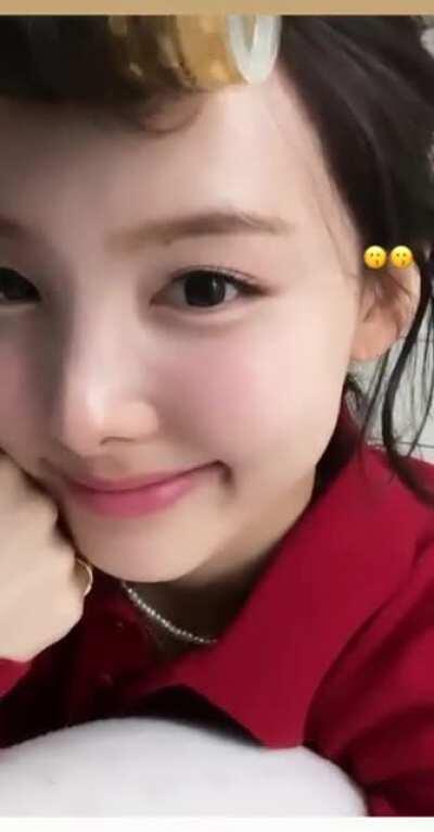210204 Twicetagram Story Update with Nayeon 