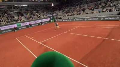 Tennis can look incredibly cinematic with the right technology || @BastienFachan