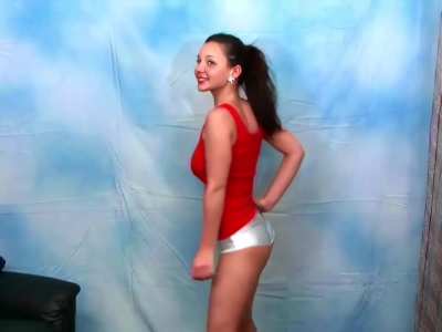 Christina Model - Red Tank Top