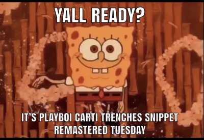 Good morning, wake up for TRENCHES TUESDAY