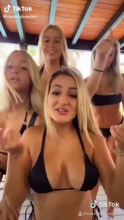 I Like the Blonde One w the Black Suit