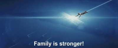 The force is strong with his family