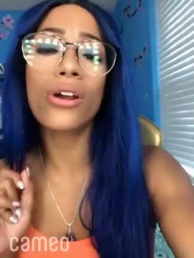 Sasha Banks on Cameo