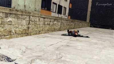 [SFM] Gordon Freeman gets beat up by the Combine