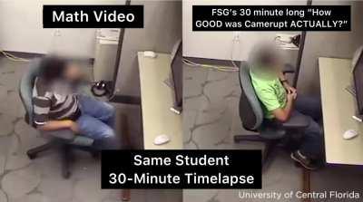 What da camel doing?