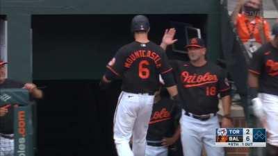 [Highlight] Ryan Mountcastle crushes one to left for his third homer of the game in his first three at-bats.