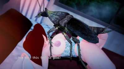 Roxy's Entomologist-Father keeps his work locked in the basement.  Something got out. (ValkyreVi) (Commission)